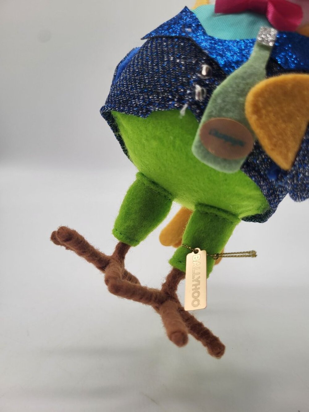 Target Wondershop Featherly Friends 2025 Ballyhoo Bird Christmas Decor Champagne - Picture 5 of 6